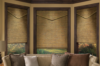 Provenance® Woven Wood Shades with Cordlock 