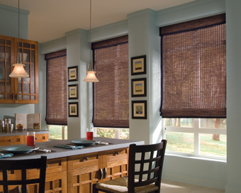 Provenance® Woven Wood Shades with Cordlock 